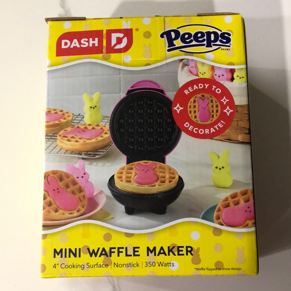 Dash Peeps Mini Waffle Maker